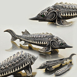 0018168 Златоуст Икорница "Осётр"