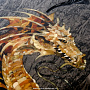 Нарды из карельской березы и янтаря "Дракон" 60х32 см, фотография 4. Интернет-магазин ЛАВКА ПОДАРКОВ