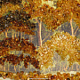Янтарная картина "Речной пейзаж с лодкой" 102х66 см, фотография 4. Интернет-магазин ЛАВКА ПОДАРКОВ