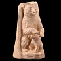 Скульптура из бивня мамонта "Медведица с медвеженком", фотография 2. Интернет-магазин ЛАВКА ПОДАРКОВ