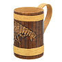 Пивная кружка из бересты "Рак", фотография 3. Интернет-магазин ЛАВКА ПОДАРКОВ