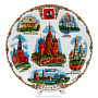 Тарелка сувенирная "Москва", фотография 1. Интернет-магазин ЛАВКА ПОДАРКОВ