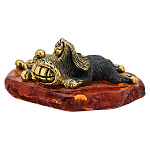 0047426/2035 Сувенир Собака Жадина Сувенир (коньячный)