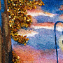 Картина янтарная "Храм Василия Блаженного" 45х35 см, фотография 6. Интернет-магазин ЛАВКА ПОДАРКОВ