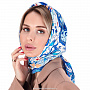 Платок шелковый "Арабески" 90х90 см, фотография 7. Интернет-магазин ЛАВКА ПОДАРКОВ