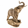 Скульптура интерьерная "Слон на камне", фотография 4. Интернет-магазин ЛАВКА ПОДАРКОВ
