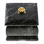 Шкатулка из натурального камня "Царевна Лягушка", фотография 1. Интернет-магазин ЛАВКА ПОДАРКОВ