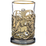 0050002/Э-М Подстаканник "ТРОЙКА" 