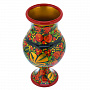 Ваза-кубок "Ягоды". Хохлома, фотография 3. Интернет-магазин ЛАВКА ПОДАРКОВ