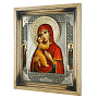 Икона в киоте "Владимирская Божья Матерь" 36х42 см, фотография 9. Интернет-магазин ЛАВКА ПОДАРКОВ