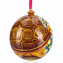 Новогодний елочный шар "Черепаха", фотография 3. Интернет-магазин ЛАВКА ПОДАРКОВ