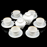 0038400/81.13896.10.1 СЕРВИЗ чайный Весенняя "Белоснежка" 6/14ТН1