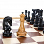 Шахматный ларец с деревянными фигурами 37х37 см, фотография 5. Интернет-магазин ЛАВКА ПОДАРКОВ