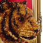 Панно объемное из янтаря "Тигр" 72х72 см, фотография 3. Интернет-магазин ЛАВКА ПОДАРКОВ