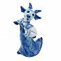 Статуэтка "Коза-дереза". Гжель, фотография 3. Интернет-магазин ЛАВКА ПОДАРКОВ