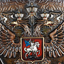 0055085 Панно 50*55см "Герб РФ" артикул 1.55.50.0, фотография 3. Интернет-магазин ЛАВКА ПОДАРКОВ