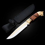 11933 Златоуст Оружие сувенирное Нож "ВОЛК" 