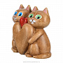 Статуэтка "Коты - я люблю больше", фотография 3. Интернет-магазин ЛАВКА ПОДАРКОВ