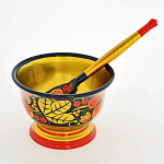 0021752 Хохлома Набор Розетка с ложкой 2пр. (в/кат) 634340000002