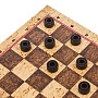 Шахматы-нарды-шашки из карельской березы 28х28 см, фотография 21. Интернет-магазин ЛАВКА ПОДАРКОВ