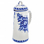 Кувшин "Ретро". Гжель, фотография 3. Интернет-магазин ЛАВКА ПОДАРКОВ