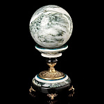 0051854 Нат.камень ШАР антистресс  на подставке