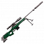 Модель оружия "Автомат Accuracy International AWM L115A1", фотография 10. Интернет-магазин ЛАВКА ПОДАРКОВ