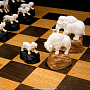 Шахматы с фигурами из кости мамонта "Противостояние", фотография 12. Интернет-магазин ЛАВКА ПОДАРКОВ