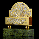 0049484/1916 Златоуст Визитница на камне (змеевик) RAZ - 1916