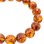 Браслет из натурального янтаря, фотография 1. Интернет-магазин ЛАВКА ПОДАРКОВ