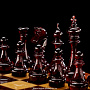Шахматы с фигурами из янтаря "Янтарный король", фотография 3. Интернет-магазин ЛАВКА ПОДАРКОВ