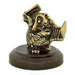 139211 Бронза Скульптура "Сова-программист" 