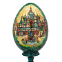 Пасхальное яйцо на подставке "Храм Василия Блаженного. Исторический музей", фотография 3. Интернет-магазин ЛАВКА ПОДАРКОВ