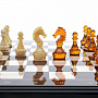 Шахматы с янтарными фигурами "Классические" 48х48 см, фотография 5. Интернет-магазин ЛАВКА ПОДАРКОВ