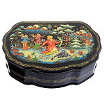 /21*15*4см Художественная роспись  Шкатулка "Сказки."/240