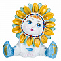 Статуэтка "Солнышко". Гжель в цвете, фотография 1. Интернет-магазин ЛАВКА ПОДАРКОВ