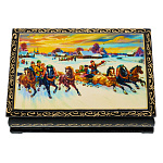 Шкатулка "Тройка. Зима"