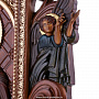 Икона деревянная "Сергий Радонежский" 75х65 см, фотография 7. Интернет-магазин ЛАВКА ПОДАРКОВ