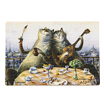 0032983/р22_4 МАГНИТ "Коты Румянцева: "Гуляки"