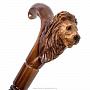 Деревянная опорная трость "Лев", фотография 2. Интернет-магазин ЛАВКА ПОДАРКОВ