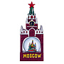 Стеклянный снежный шар "Москва", фотография 4. Интернет-магазин ЛАВКА ПОДАРКОВ