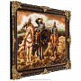 Картина янтарная "Три богатыря" 60х80 см, фотография 2. Интернет-магазин ЛАВКА ПОДАРКОВ