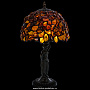 Настольная лампа из янтаря и бронзы. Высота 47 см, фотография 3. Интернет-магазин ЛАВКА ПОДАРКОВ