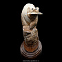 Скульптура из бивня мамонта "Медведь с рыбой", фотография 5. Интернет-магазин ЛАВКА ПОДАРКОВ
