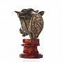 Статуэтка с янтарем "Бюст быка малый", фотография 3. Интернет-магазин ЛАВКА ПОДАРКОВ