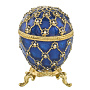 Пасхальное яйцо-шкатулка "Карета". Традиции Фаберже, фотография 4. Интернет-магазин ЛАВКА ПОДАРКОВ
