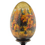 Пасхальное яйцо на подставке "Золотая осень", фотография 3. Интернет-магазин ЛАВКА ПОДАРКОВ