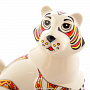 Фарфоровая статуэтка "Тигр на шаре" Гжель , фотография 5. Интернет-магазин ЛАВКА ПОДАРКОВ