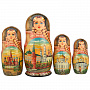 Матрешка "Москва" 20 мест, фотография 3. Интернет-магазин ЛАВКА ПОДАРКОВ