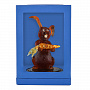 Статуэтка из янтаря "Кролик с морковкой", фотография 2. Интернет-магазин ЛАВКА ПОДАРКОВ